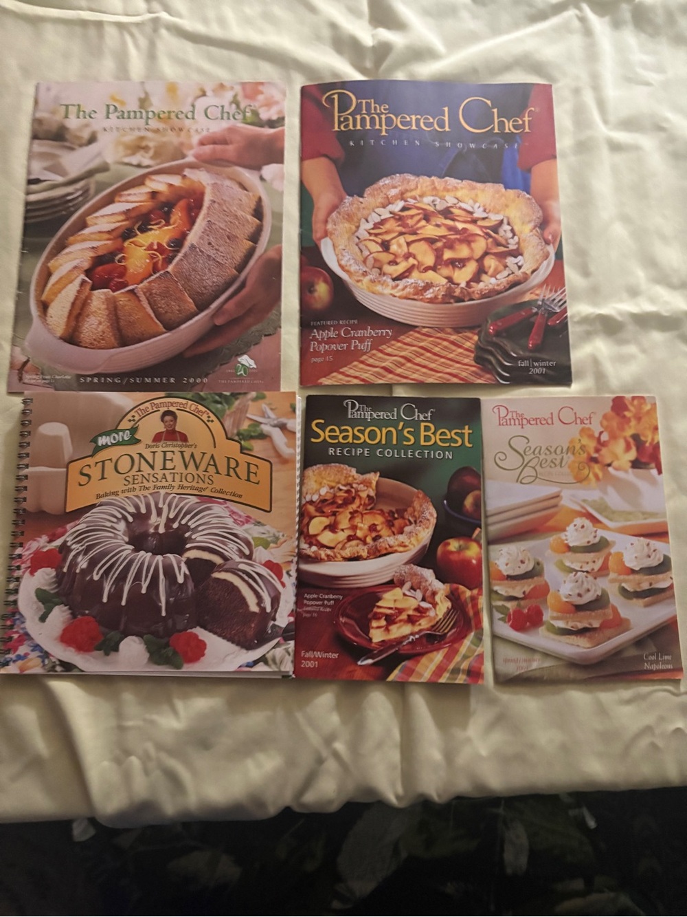 The Pampered Chef Cookbooks